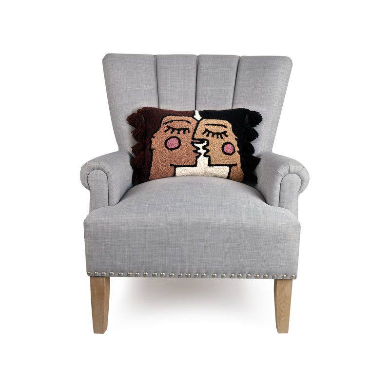 Coussin en laine Bacio