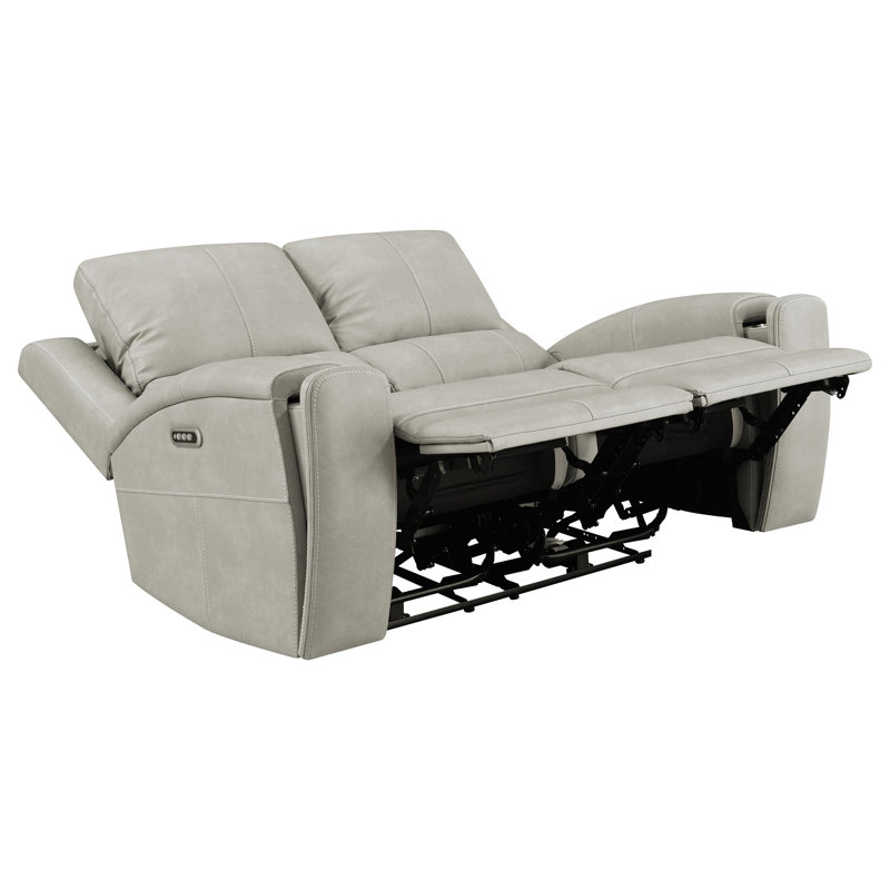 Causeuse inclinable électrique Brickston Triple - gris, Gris