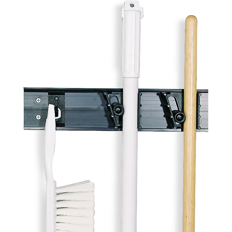 Roll 'N Grip Plastic Broom Holder System
