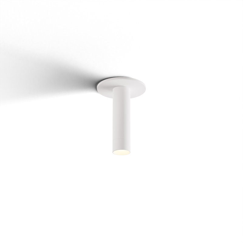 1 - Light LED Pendant, Matte White