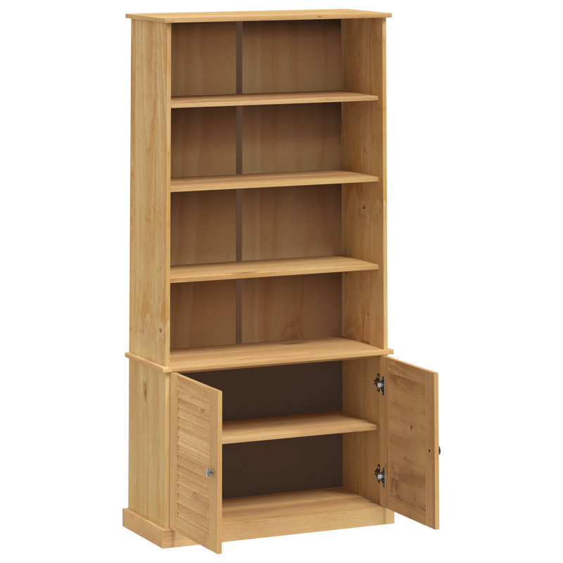 170cm H x 85cm W Standard Bookcase, Brown