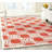 Tyric Hand Tufted Performance Abstract Rug-298943157