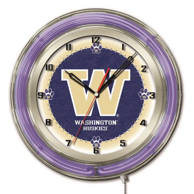 Horloge murale 19 po NCAA