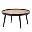 Coffee table Swifton Round 76x40 cm Sofa table Living room table