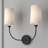 Mikrut 2-Light Wall Armed Sconce-2103481819