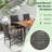 Eckero Premium All-Weather Wicker Outdoor Dining Armchair with Cushion