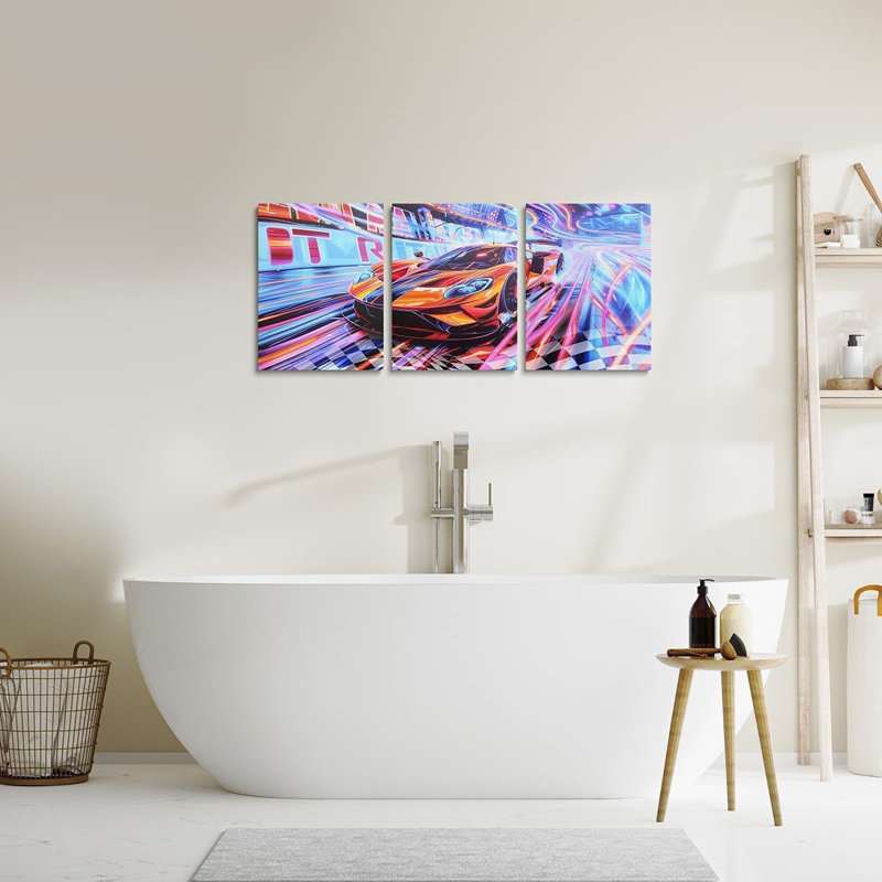 3 Piece Wrapped Canvas Print