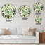 Olives Picholines - Horloge murale surdimensionnée-73154187
