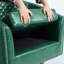 75.2Cm Wide Tufted Swivel Barrel Chair-1989487591