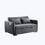 Causeuse-lit en velours avec lit escamotable Rubinder-653687683