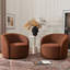 Ensemble de salon rembourré 3 pièces avec causeuse et fauteuil Boucle-2092913512