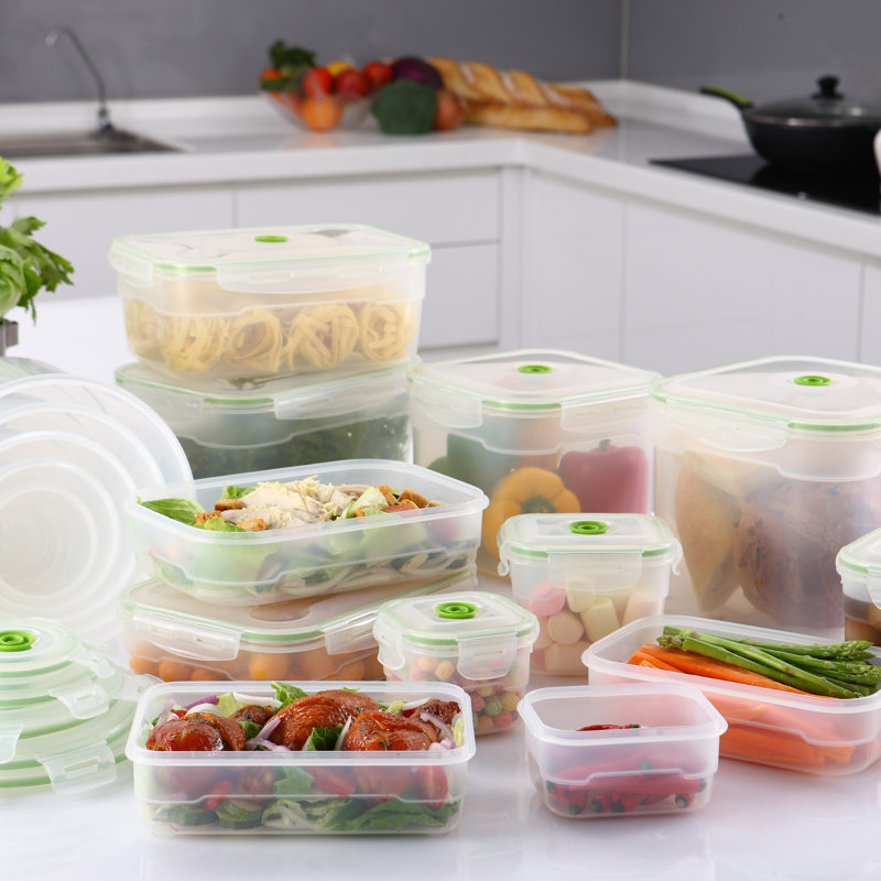 Food Storage - Set of 9 Containers and 9 Lids