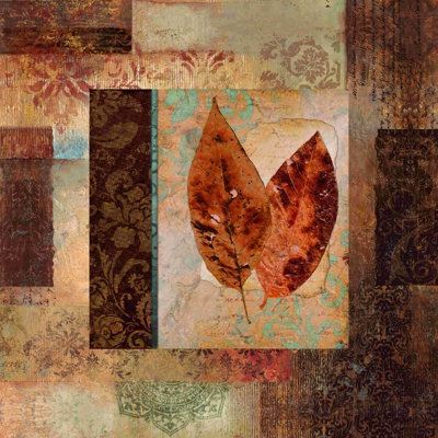 «Leaves Abstract», impression sur toile tendue