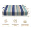 Coussin de siège d'extérieur carré Meridian-1667202281-1667202282