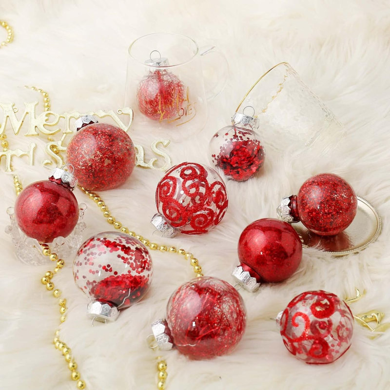 Ball Ornament, Red