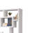 Fantastic Geometric Cubed Rectangular bookcase, White-33651348-107384064