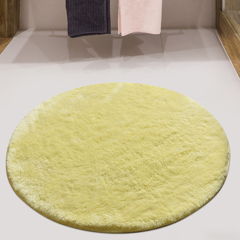 Tapis pour salle de bain Markleeville, Citron