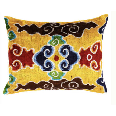 Velvet Lumbar Pillow Cover & Insert