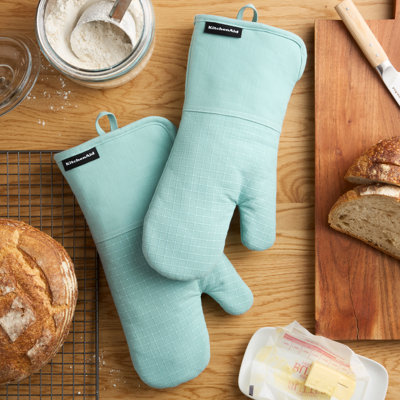 KITCHENAID Gourmet Series Gridlines Oven Mitts 2-Pack