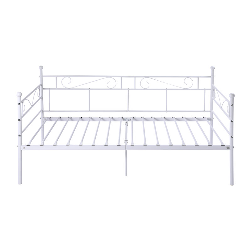 Vicksburg Metal Daybed, White