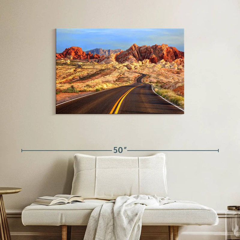 Mehar Highway In Valley Of Fire, H 26 po x l 39 po