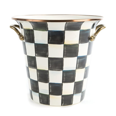 Courtly Check® Enamel Ice Bucket