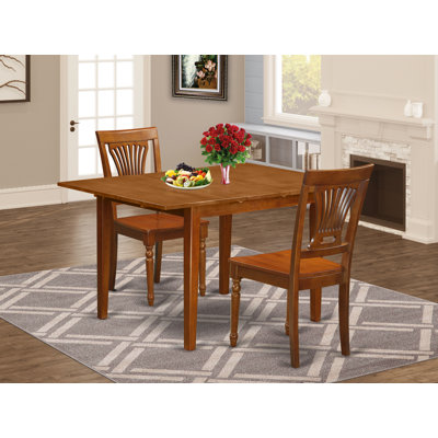 Agesilao Butterfly Leaf Dining Set by Winston Porter