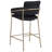 Yara Beige Velvet Counter Stool-75000048