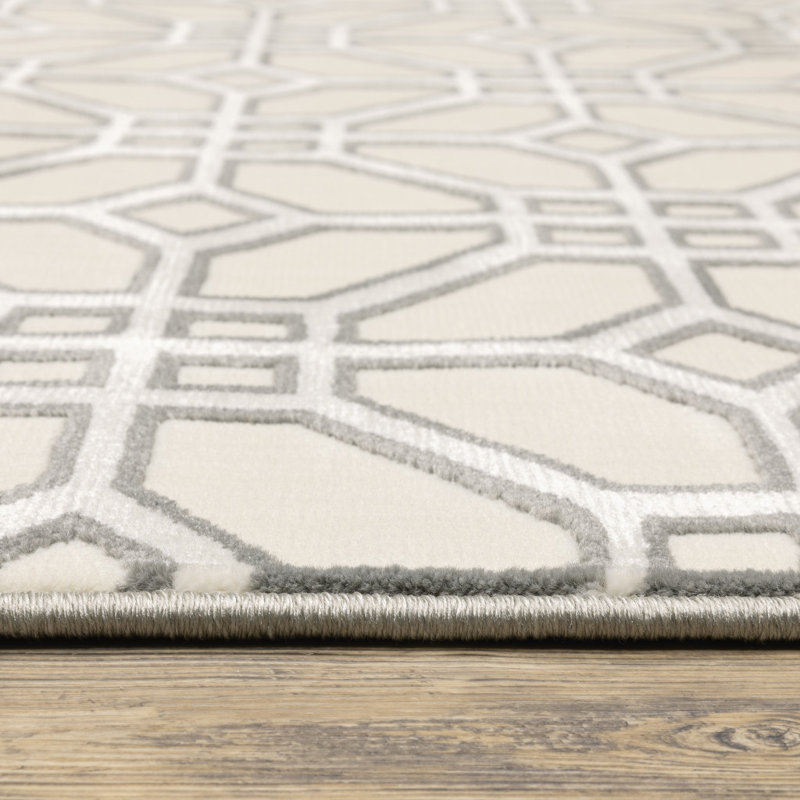 Tapis ivoire Chana, Rectangle 9 pi 10 po x 12 pi 10 po