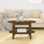 Tajana Solid Wood Four Leg Coffee Table with Storage-669677914-669677895