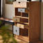 Armoire de rangement de style tiroir médiéval