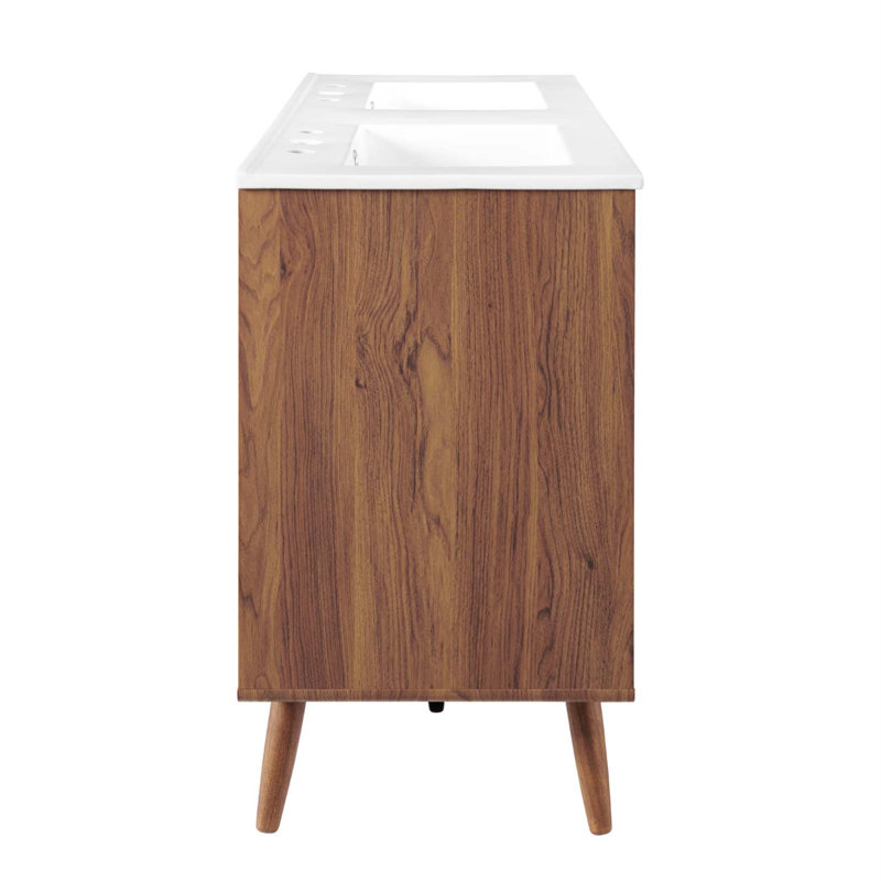 Meuble-lavabo double 48 po