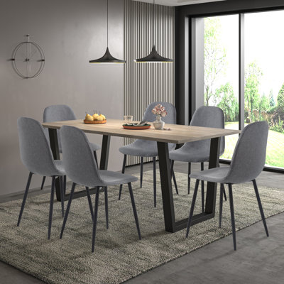 Antigua 6 - Person Dining Set