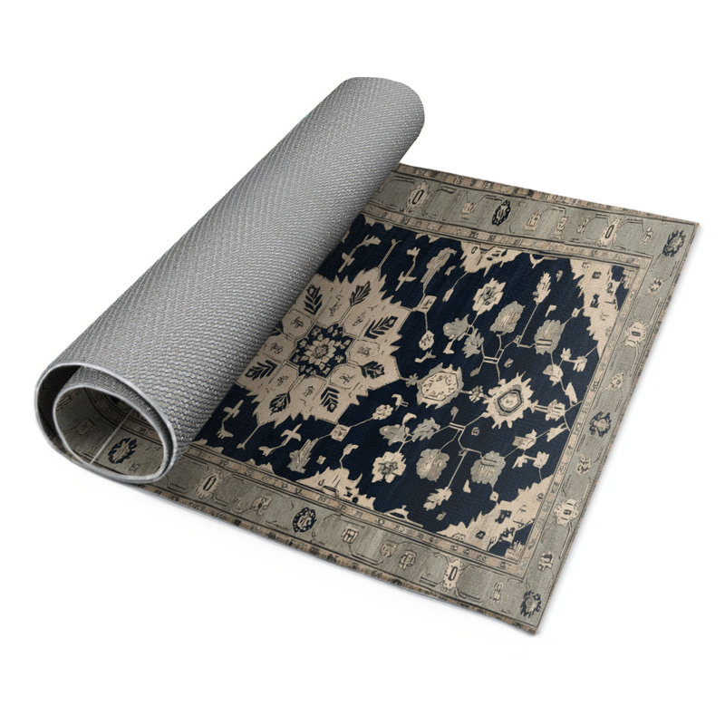 Tapis gris intérieur et extérieur surteint, Rectangulaire 2 pi x 3 pi