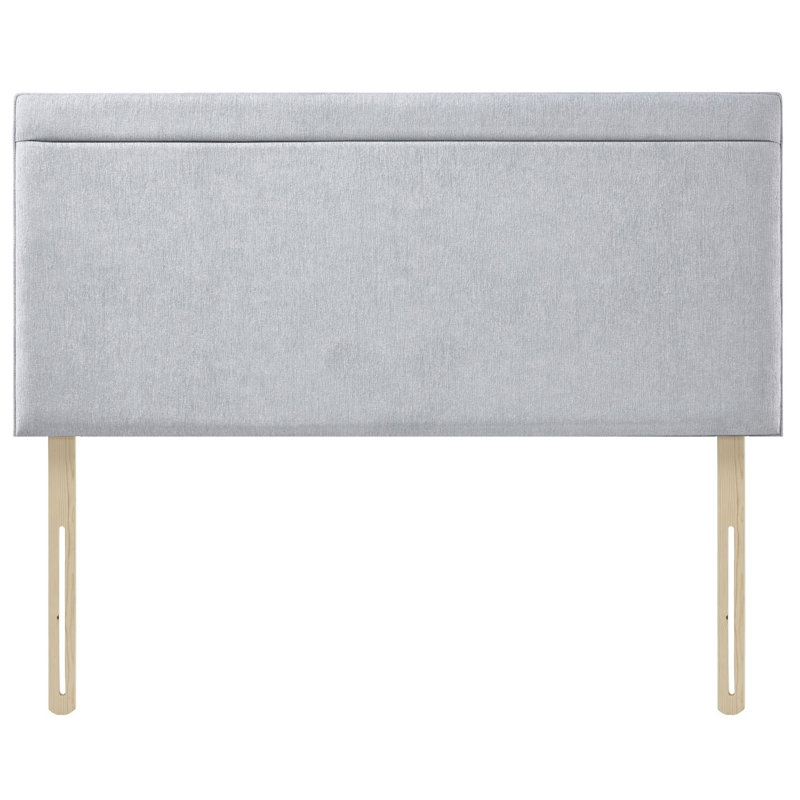 Eria Upholstered Headboard, Silver, Small Single (2'6)