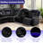 Airflow Leather 3-Piece Reclining Sofa Set With Wireless Charging & Center Console-1725964613