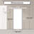 80" Hidden Style Track White Primed 1-Lite Frosted Glass Sliding Barn Door With Hardware Kit（No Assembly Required）-100895775