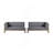 X-Back Left -Right Corner Bench Set