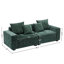 Makassar 89.37'' Sofa with Square Armrests-816851472