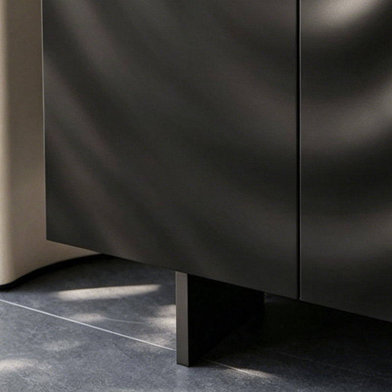 Buffet moderne de grande capacité, Black coffee color