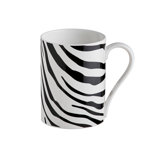 Mug Cup ZEBRAGE in Luxury Box diam. 2.5in, H 3.3in, cap. 12.5 oz