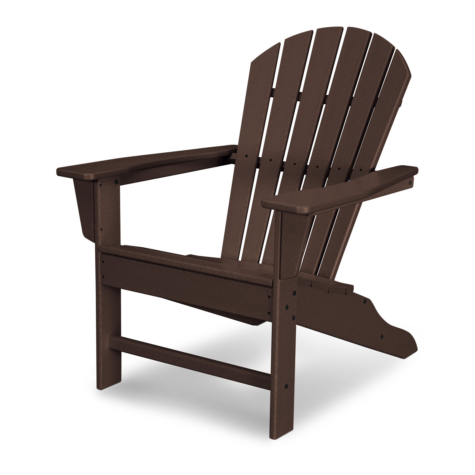 POLYWOOD® South Beach Adirondack Chair, Mahogany