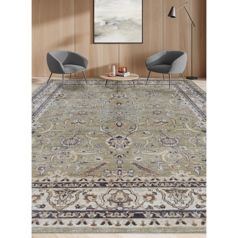 Ziegler Wool Oriental Area Rug