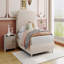 Lit plateforme en tissu d'ameublement Teddy-592430462