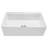 32.5x20 in Farmhouse Sink Undermount Kitchen Single Bowl Basin Fireclay White