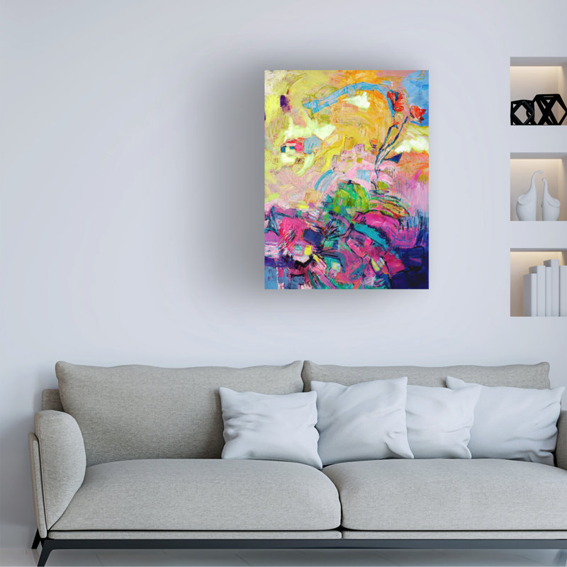 Dorothy Fagan Syncopation II sur toile, H 24 po x l 18 po x P 2 po