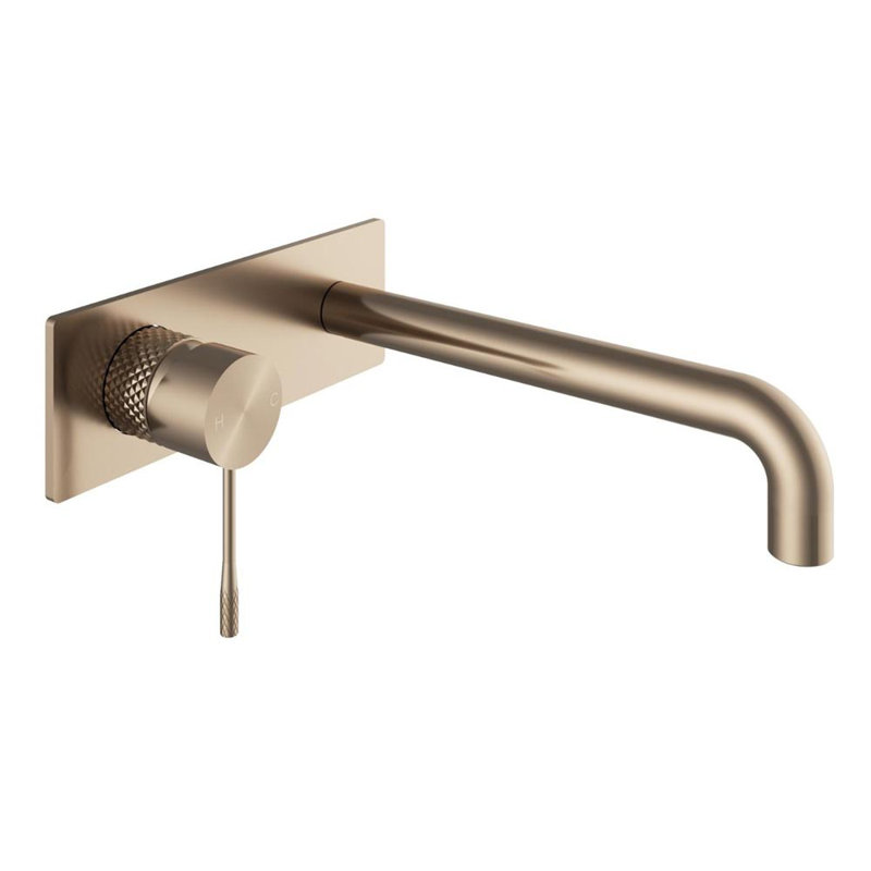 Wall Tub Spout Bath Filler, Bronze