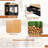 Rolling Kitchen Island With Single Door Cabinet, Kitchen Cart On Swivel Wheels, Coffee Cart Microwave Stand For Dining Room-340993384