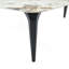 Table de salle à manger rectangulaire moderne, plateau de table en pierre frittée de qualité supérieure avec base en métal robuste, table de salle à manger et de cuisine résistante à la chaleur et aux égratignures (1 table)-691914721-691914722