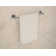 Duro 3 Piece Bath Hardware Set with Toilet Paper Holder, 18 in. Towel Bar and Towel Ring